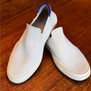 Rothy’s White Slip-On Sneaker size 10.5